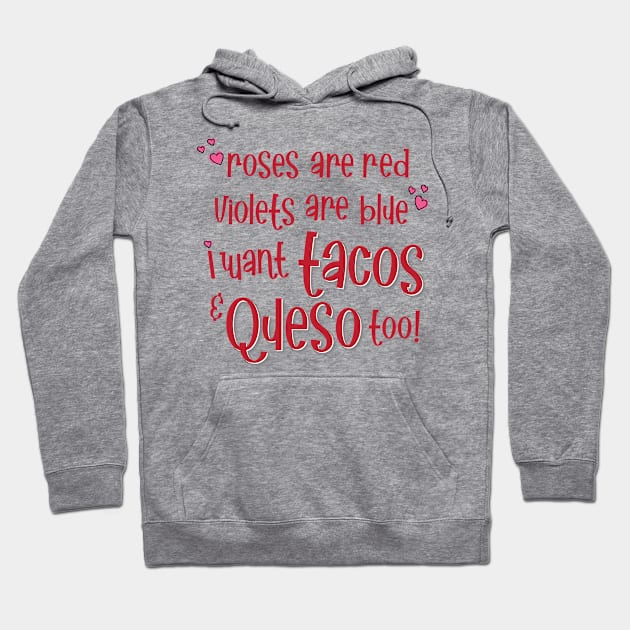 Roses are Red Valentine Hoodie by fineaswine